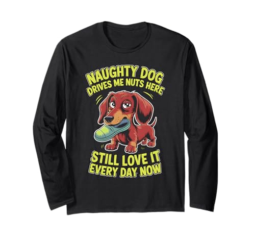Klagender Hundeliebhaber, Damen und Herren, frecher Tierhumor, kleiner böser Hund Langarmshirt Klagender Hundeliebhaber, Damen und Herren, frecher Tierhumor, kleiner böser Hund Langarmshirt von Pet Owner Grumpy Dog Breed Funny Witty Fan Tees