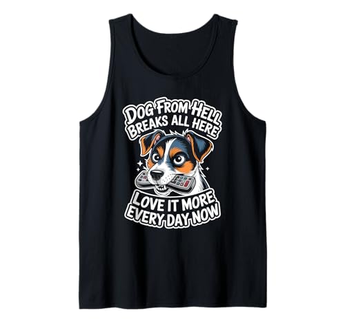 Klagender Hundeliebhaber, Damen und Herren, frecher Tierhumor, kleiner böser Hund Tank Top von Pet Owner Grumpy Dog Breed Funny Witty Fan Tees