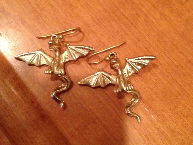 Drachenohrringe von PetDragonsAndSnakes