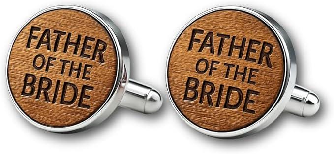 Manschettenknöpfe Aus Holz, Hochzeit, Geschenk Für Vater, Manschettenknöpfe, Natürlich, Graviert Boho Hochzeit von PetJos