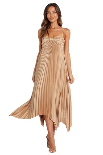 Petal & Pup Damen Vikki Dress Formales Kleid, Gold, 30 Petal & Pup Damen Vikki Dress Formales Kleid, Gold, 30 von Petal & Pup