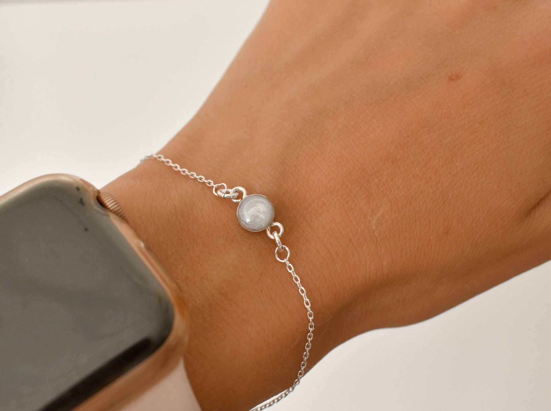 Feuerbestattung Asche Schmuck Silber Armband, Haustier Andenken, Erinnerungs-Asche Schmuck, Sinnvolles Familien Geschenk, Armband Für Feuerbestattung Asche Schmuck Silber Armband, Haustier Andenken, Erinnerungs-Asche Schmuck, Sinnvolles Familien Geschenk, Armband Für von PetalsandKeepsakes