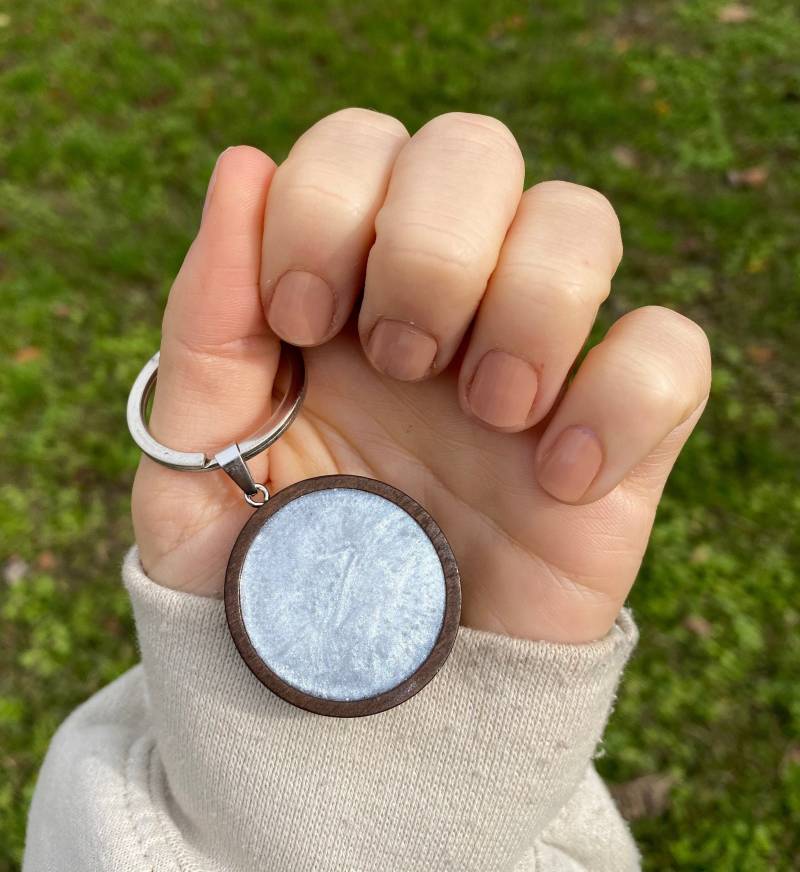 Feuerbestattung Asche Splitter Schlüsselbund, Erinnerungsgeschenk Für Tierliebhaber, Haustier-Liebhaber, Erinnerungsgeschenk, Schmuck Asche, Hund von PetalsandKeepsakes