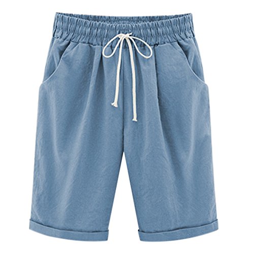 Petalum Damen Short Gr. 44 DE(4X-Large), hellblau von Petalum