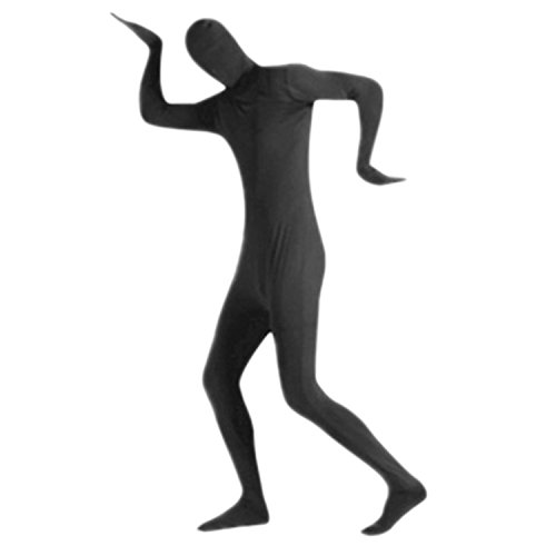 Petalum Halloween Weihnachten Erwachsene Ganzkörperanzug Anzug Catsuit Damen Herren Karneval Bodysuit Atmungsaktiv Second Skin Jumpsuit von Petalum