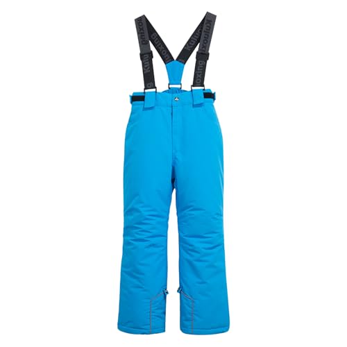 Petalum Skihose Latzhose Kinder Wasserdicht Schneehose mit verstellbaren Trägern Overalls Winter Warm Winddicht Softshellhose Ärmellos Snowboardhose Ski Bibs von Petalum