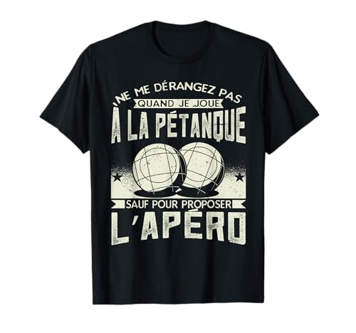 Petanque Geschenk Boccia Humour Herren Pétanque T-Shirt Petanque Geschenk Boccia Humour Herren Pétanque T-Shirt von Pétanque Accessoire Boccia Cadeau by HnJ