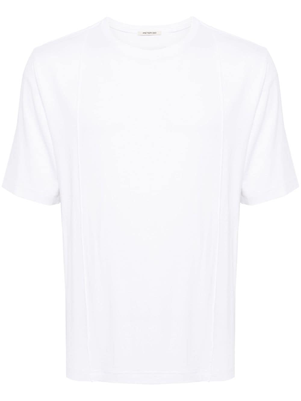 Peter Do T-Shirt mit Faltendetail - Weiß von Peter Do