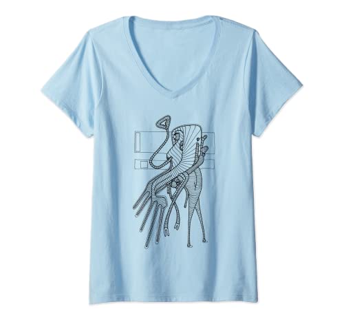 Damen Peter Draws: Abscheuliches Hemd T-Shirt mit V-Ausschnitt Damen Peter Draws: Abscheuliches Hemd T-Shirt mit V-Ausschnitt von Peter Draws