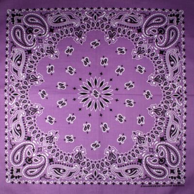Fabfive - HAV-A-Hank - Original Made in USA Bandana - Lavendel, Größe One Size/Ohne Größe von Peter Grimm