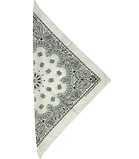 Fabfive - HAV-A-Hank - Original Made in USA Bandana - White, Größe One Size/Ohne Größe von Peter Grimm