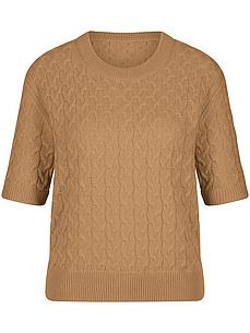 Rundhals-Pullover Peter Hahn Cashmere braun
