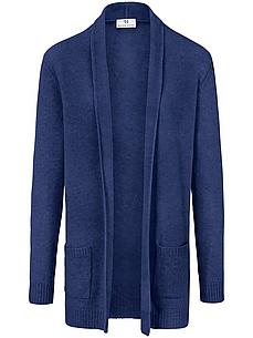 Cardigan aus 100% Schurwolle Peter Hahn blau von Peter Hahn