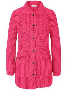 Long-Strickjacke Peter Hahn pink von Peter Hahn