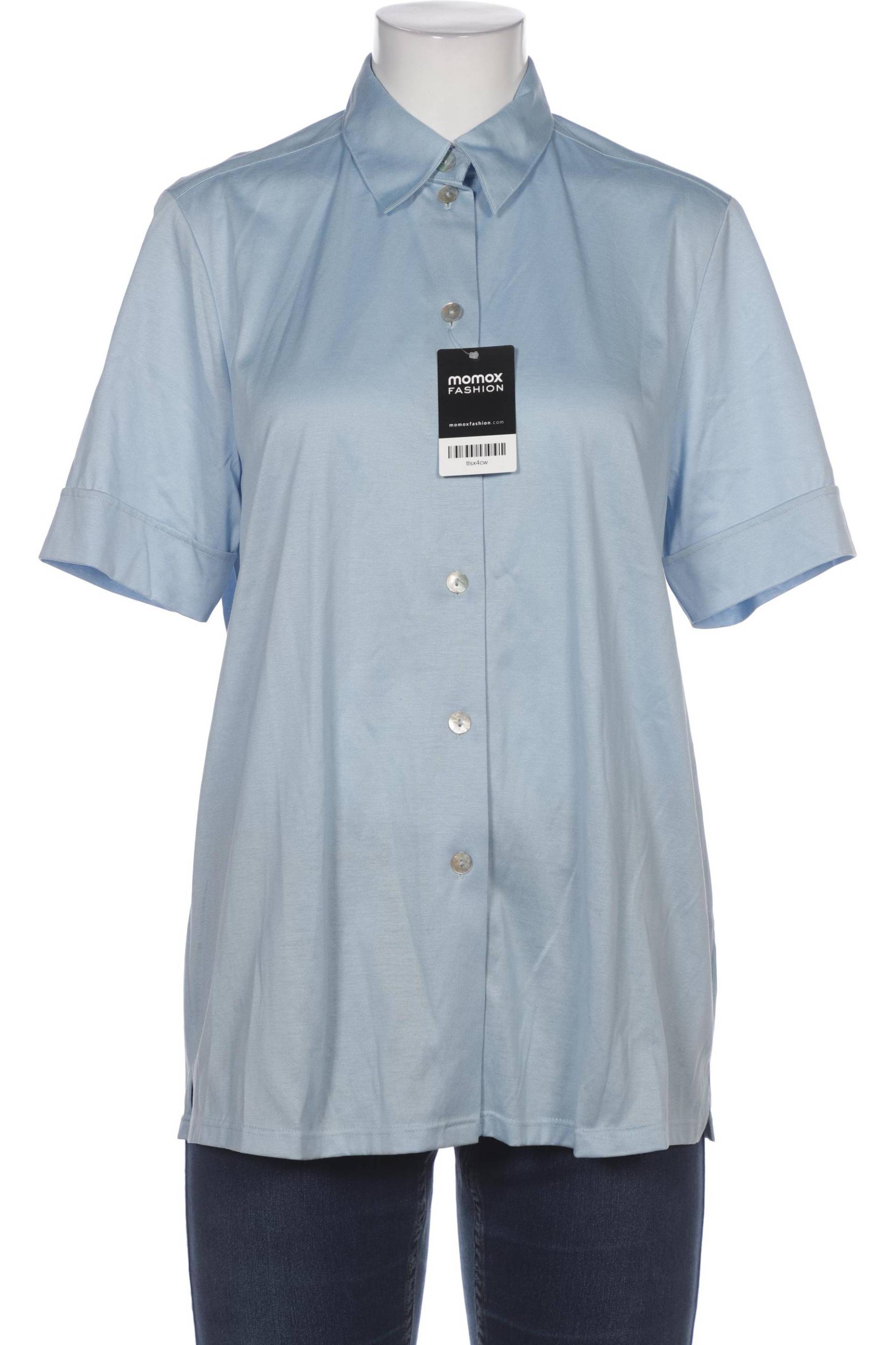 Peter Hahn Damen Bluse, hellblau von Peter Hahn