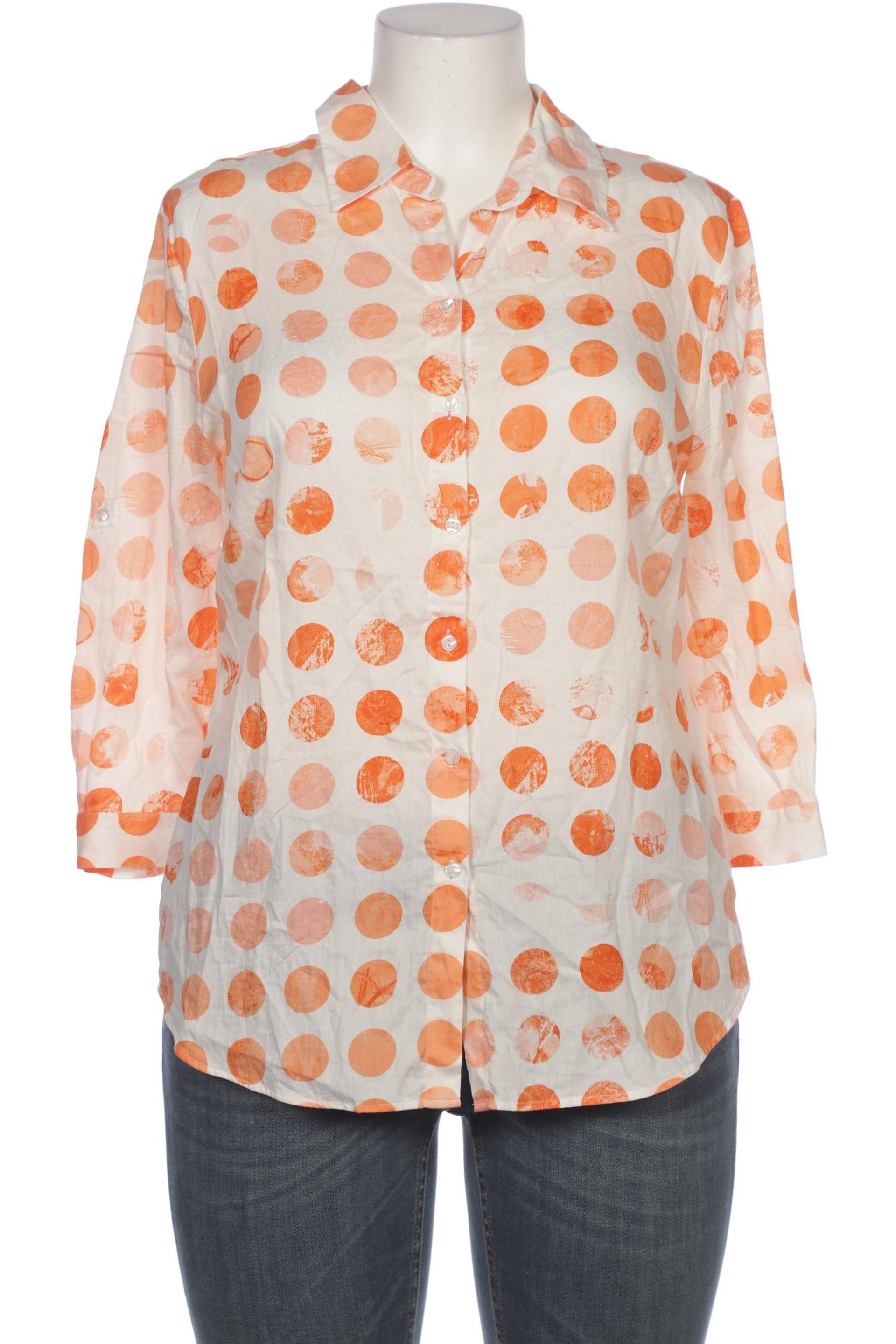 Peter Hahn Damen Bluse, orange von Peter Hahn