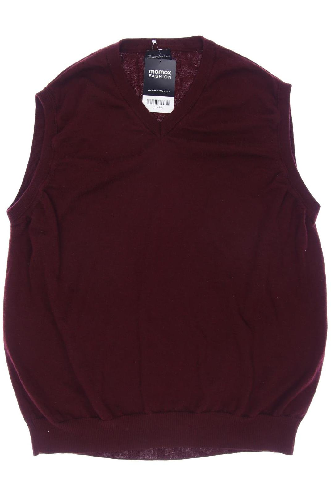 Peter Hahn Herren Pullover, bordeaux, Gr. 56 von Peter Hahn