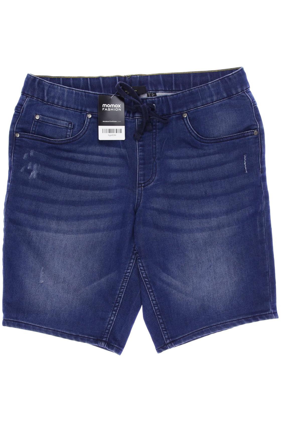 Peter Hahn Herren Shorts, blau von Peter Hahn