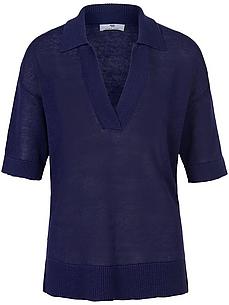 Polo-Pullover Peter Hahn blau von Peter Hahn