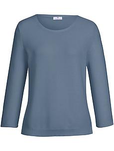 Rundhals-Pullover 3/4-Arm Peter Hahn blau von Peter Hahn