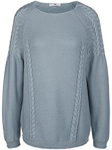 Rundhals-Pullover Peter Hahn blau von Peter Hahn