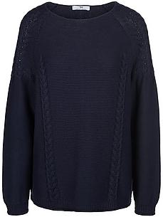 Rundhals-Pullover Peter Hahn blau von Peter Hahn