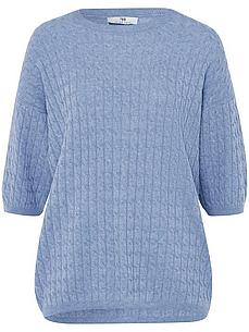 Rundhals-Pullover Peter Hahn blau von Peter Hahn