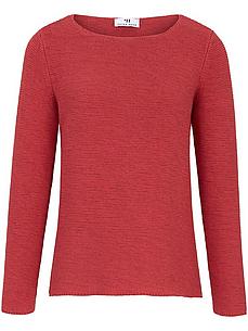 Rundhals-Pullover Peter Hahn rot von Peter Hahn