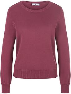 Rundhals-Pullover aus 100% SUPIMA®-­Baumwolle Peter Hahn rot von Peter Hahn