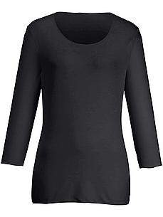 Rundhals-Shirt Peter Hahn schwarz