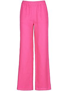 Schlupf-Hose aus 100% Leinen Peter Hahn pink von Peter Hahn