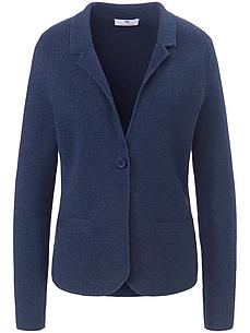 Strickblazer Peter Hahn blau von Peter Hahn