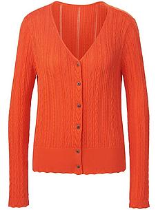 Strickjacke Peter Hahn orange von Peter Hahn