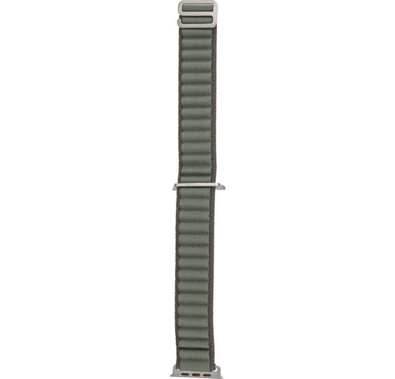 Peter Jäckel Smartwatch-Armband Armband 20mm Carabiner Green (20753) von Peter Jäckel