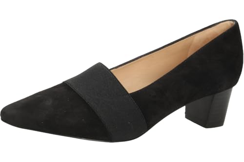 Peter Kaiser Damen - Pumps 72342 in schwarz Rauleder von Peter Kaiser
