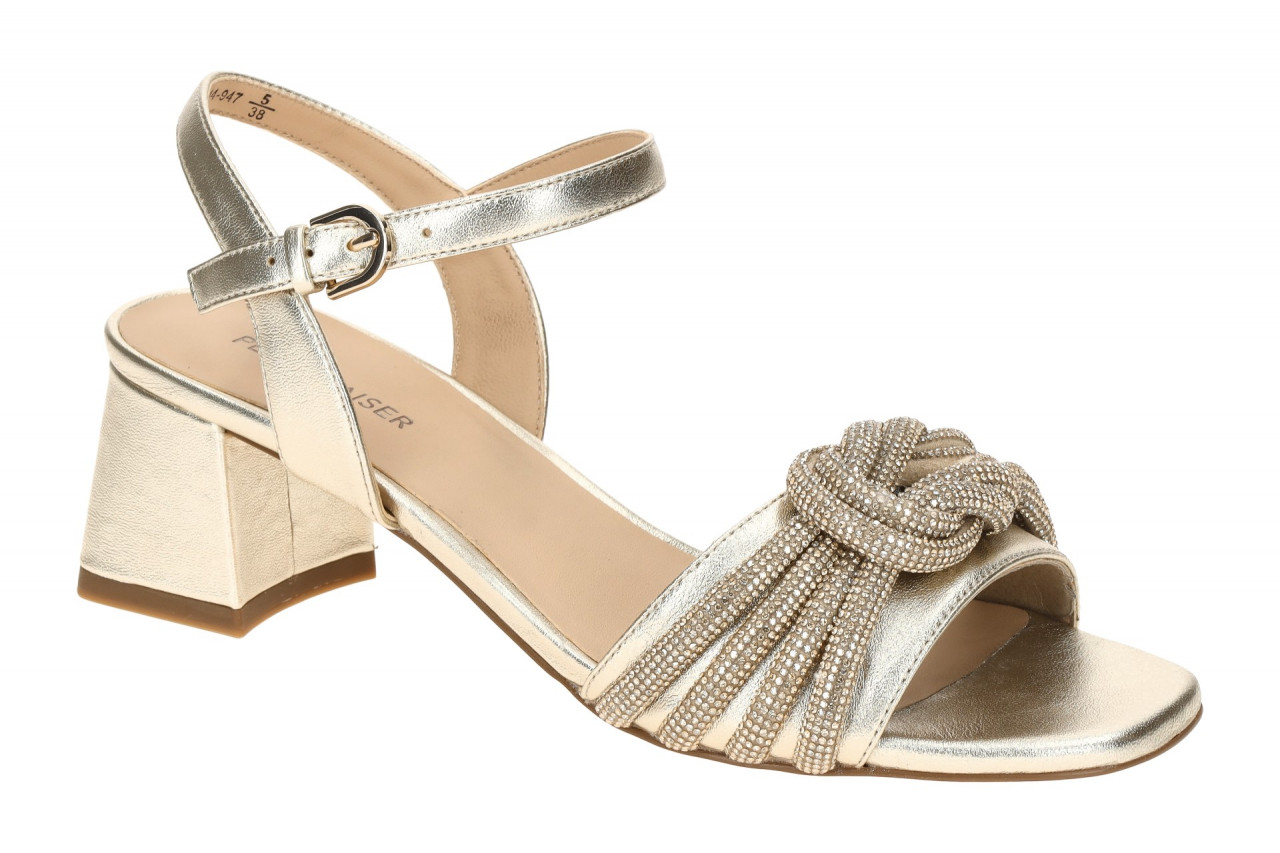 Peter Kaiser 9-78242-44 947 gold - Riemchen Sandale f?r Damen von Peter Kaiser