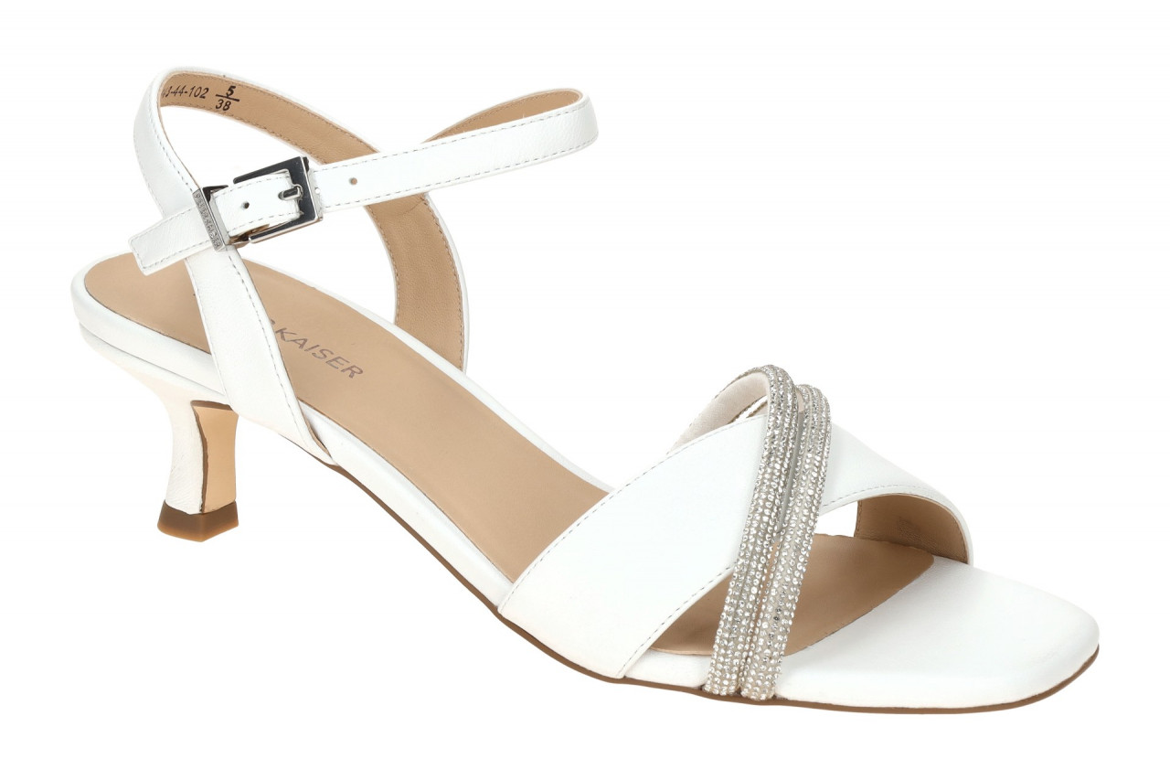 Peter Kaiser 9-78243-44 102 wei? - Riemchen Sandale f?r Damen von Peter Kaiser