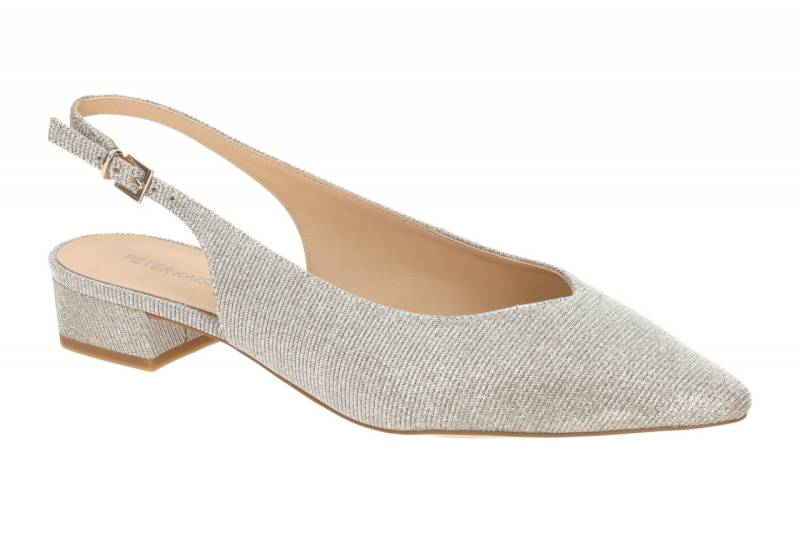 Peter Kaiser 9-79442-44 910 hell-grau - Sling Pumps f?r Damen von Peter Kaiser
