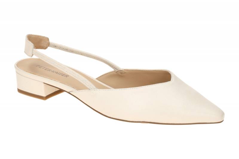 Peter Kaiser 9-79443-44 170 offwhite - Sling Pumps f?r Damen von Peter Kaiser