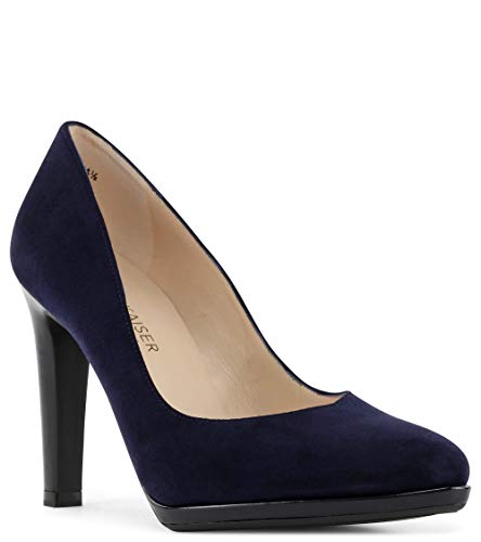 Peter Kaiser Damen Herdi Pumps, Blau (Notte Suede Crakle), 36 EU von Peter Kaiser