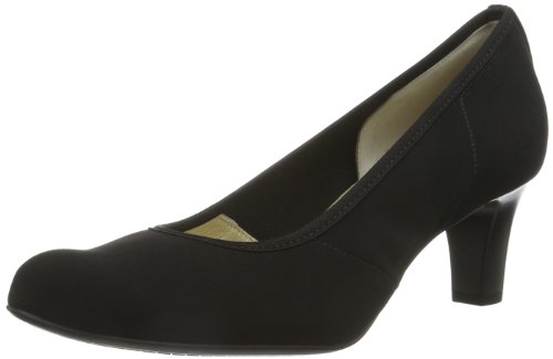 Peter Kaiser Damen Nancy Pumps, Schwarz (SCHWARZ Stretch Chevro 528 528), 39 von Peter Kaiser