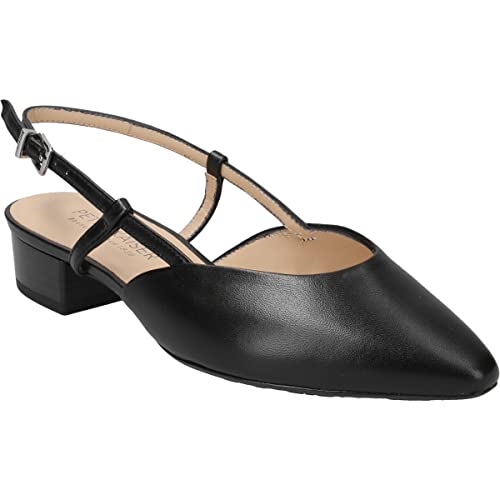 Peter Kaiser Peeptoes & Slingpumps AINA-EX, Glattleder, Schwarz, Damen EU 2,5/35 von Peter Kaiser