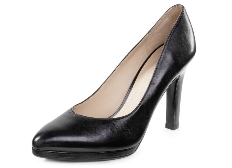 Peter Kaiser, elegante Damen-Pumps, aus Leder, Schuhgröße 7 1/2, Schwarz von Peter Kaiser