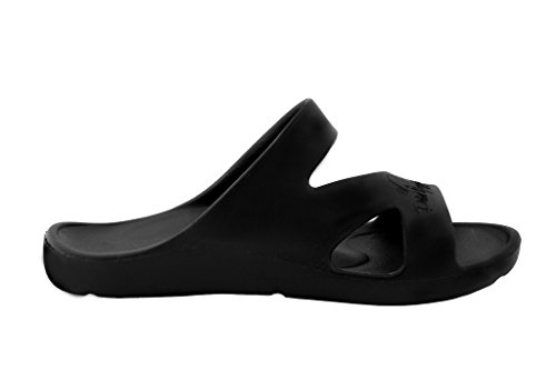 Peter Legwood Aequos Duck – Schuhe zur Verbesserung des Gleichgewichts und des Wohlbefindens, Blau, Gummi, Wassersport, vollständige Passform des Fußes, abreißbar, Schwarz , 37/38 EU von Peter Legwood