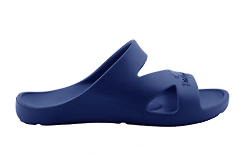 Peter Legwood Aequos Duck – Schuhe zur Verbesserung des Gleichgewichts und des Wohlbefindens, Blau, Gummi, Wassersport, vollständige Passform des Fußes, abreißbar, dunkelblau, 45/46 EU von Peter Legwood