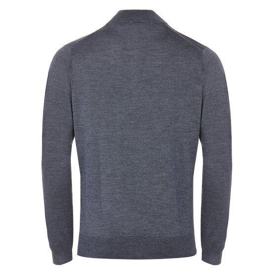 Peter Millar AUTUMN CREST QUARTER-ZIP Troyer Strick dunkelgrau von Peter Millar
