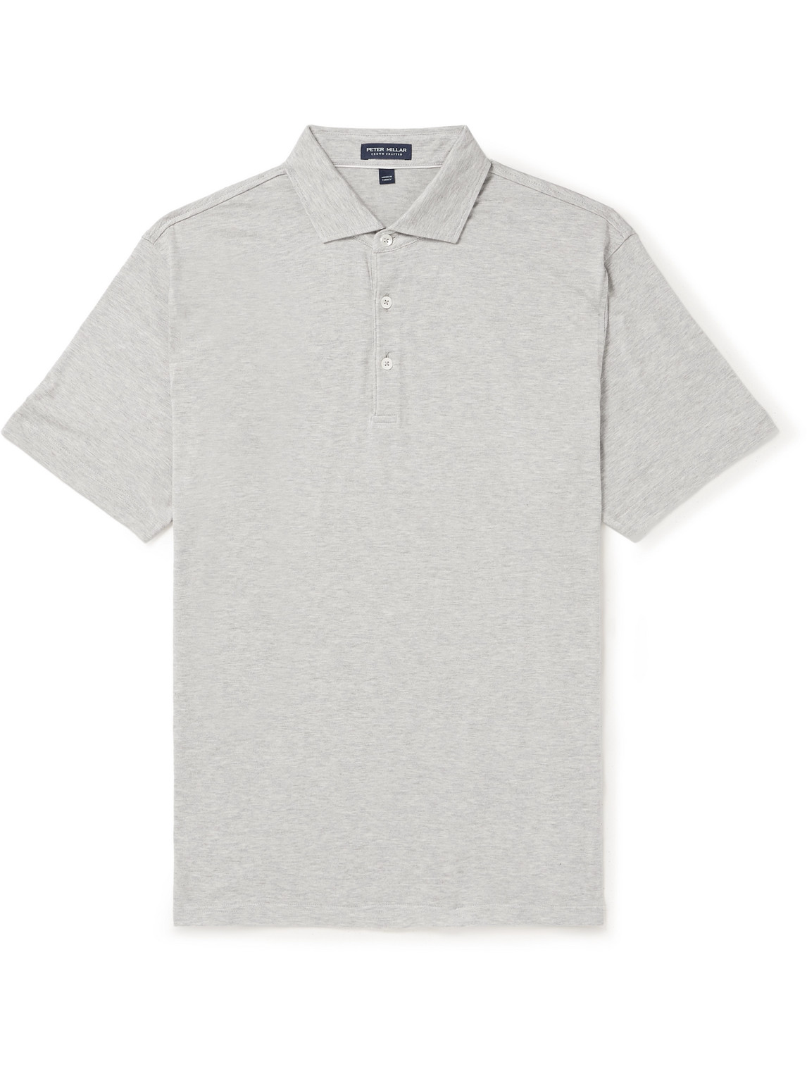 Peter Millar - Excursionist Stretch Cotton and Modal-Blend Polo Shirt - Men - Gray - M von Peter Millar