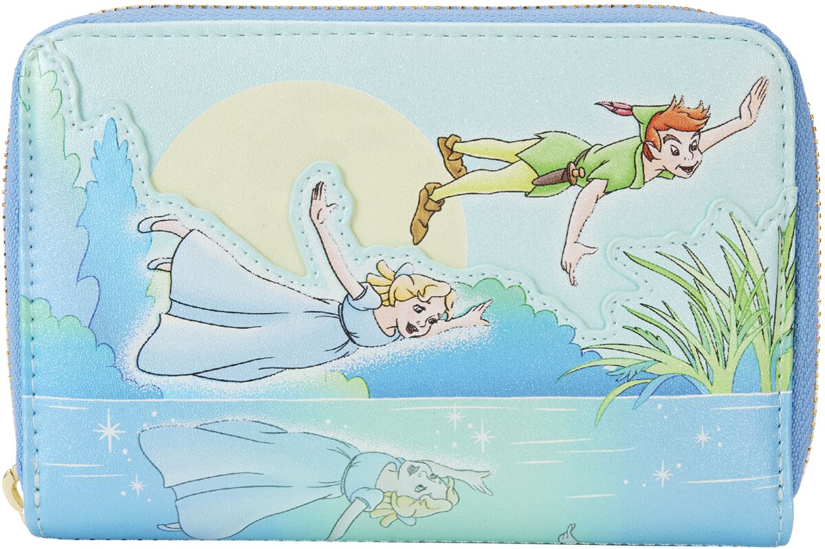 Peter Pan - Disney Geldbörse - Loungefly - You Can Fly (Glow in the Dark) - für Damen - multicolor  - Lizenzierter Fanartikel von Peter Pan