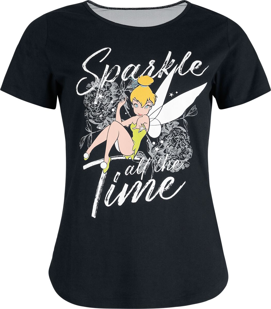 Peter Pan - Disney Trikot - Tinker Bell - Sparkle Time - S bis XXL - für Damen - Größe XXL - schwarz - EMP exklusives Merchandise! Peter Pan - Disney Trikot - Tinker Bell - Sparkle Time - S bis XXL - für Damen - Größe XXL - schwarz - EMP exklusives Merchandise! von Peter Pan