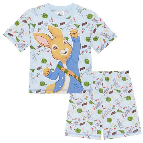 Peter Hase - Schlafanzug mit Kurzarm für Kinder - 100% Baumwolle - 12-18 Monate: 86cm von Peter Rabbit